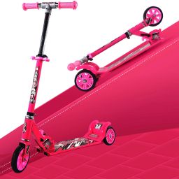 Roadeo Metal Kick Scooter for Kids| Foldable & Attractive| 4 Adjustable Height | Kids Scooter-picture-18