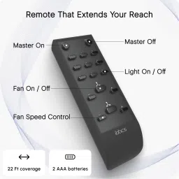 iotics Smart Touch Switch for 3 Lights, Dimmer & Plug Remote, Mobile App, Voice Control Smart Switch image 4