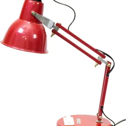 Study Lamp for Students with Metal Body (Tairy Round) (Red) Study Lamp-17