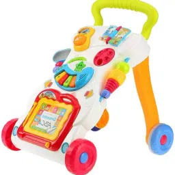 Musical Activity Walker With Parent Rod-image-74
