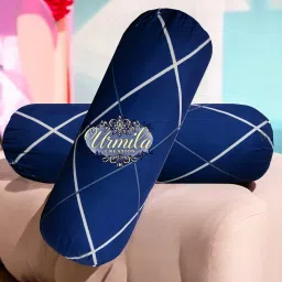 Round Microfibre Geometric Bolster Pack of 2-10