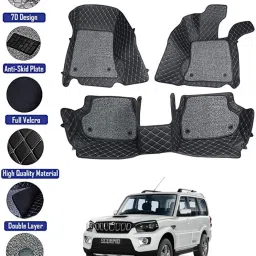 Leatherite 7D Mat ForMahindra Scorpio-image-16