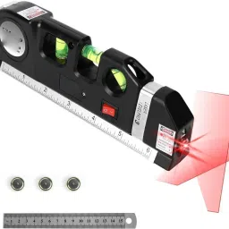 Tool, Multipurpose Laser Level Kit Tool, Multipurpose Laser Level Kit Non-magnetic Line Level-13
