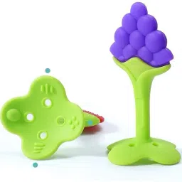 vadhavan 2 FRUIT SHAPE TEETHER Teether and Feeder image 4