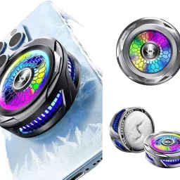 Ancestors SL-25 Magnetic Cell Phone Cooler, 6cm Phone Cooling Fan, Portable Lightweight Cooling Pad-image-74