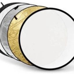 MILLETS 5 In 1 Collapsible Reflector(White,Black,Silver,Gold,Difuser) 42 inch Collapsible Reflector-image-66