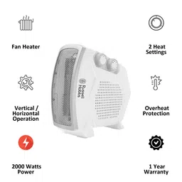 Russell Hobbs RFH21VH 2000W Fan Room Heater with Variable Temperature Control (Wide Oscillation image 3
