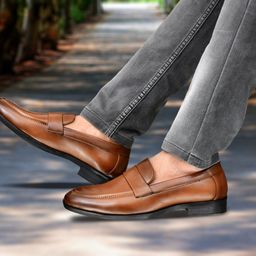 rdxo Comfortable Premium Stylish Unique Trendy Popular KUS2035_TAN for Men Driving Shoes For Men-picture-1