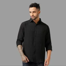 Men Regular Fit Self Design Casual Shirt-picture-15