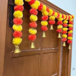 mizwiist solutions Marigold Toran , Door Bandarwal,Pooja room main Gate Toran image 4