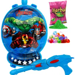 Holi Pichkari Water Gun for Kids High Pressure Backpack Tank Festive Fun Toy Water Gun-image-52