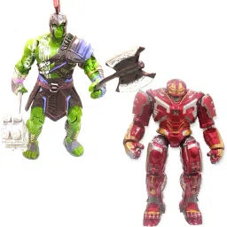 Hulkbuster Iron Man And Hulk Ragnarok Gladiator Action Figure 20 cm Collectible-image-67