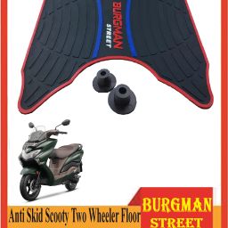 Premium High Quality Scooty Foot Mat Burgman Street Suzuki Burgman Street Two Wheeler Mat-image-15