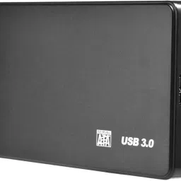 RuhZa External Portable 2.5" HDD Case, SATA Hard Disk case, USB 3.0 2.5 inch External 2.5 inch External Hard Disk Case-16