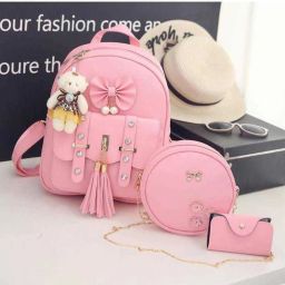 Small 5 L Backpack Gorgeous Classy Women Backpacks Combo Trendy Fashionable Backpack & Girl And WomenBackpack 3ps-15