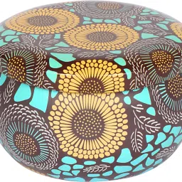Circle Print Mandala Pattern Scented Candle-image-93