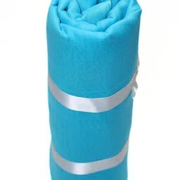 CHARKHI 6.5 Meter Sky Blue Pure Full Voile Punjabi Turban for Men Solid Pagri-image-55