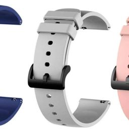 Priavy Smart watch band strap belt 22mm for ladies/Mens smartwatch band Silicon (Blue, Grey,Pink) Smart Watch Strap-7