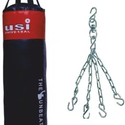 Punching Bag , Boxing Bag , 626C Classic Canvas Unfilled Boxing Bags 120cm Hanging Bag-image-5