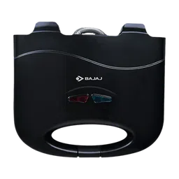 BAJAJ SWX 3 Deluxe 800W 2 Slice Sandwich Maker with LED Neon Indicator (Black)-5