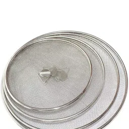 Food /Milk Cover / Multipurpose Net 4Pc 6 inch, 7 inch, 8 inch, 9 inch Lid Set 9 inch Lid Set-image-8