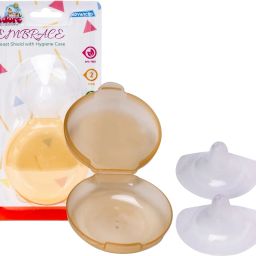 Embrace Premium Super Soft Silicon Breast Shield with Storage Case Breast Nipple Shield-7