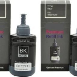 canoff REFILL INK FOR EPSON ECO Tank T774 / M100 / M105 / M200 / M205 / L655 / L1455 Black Ink Bottle-image-66