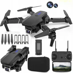 E88 Drone Capture Breathtaking 4K Footage with Dual Cameras One-Key Operation Drone-image-2