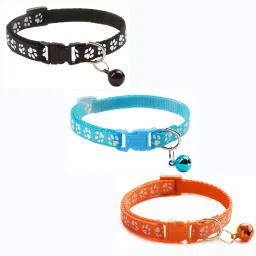 Cat collars with bell,Kitten adjustable for cats and puppies,cute kitty neckband Dog & Cat Everyday Collar-13