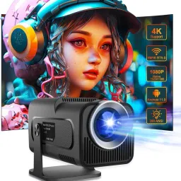 TOTAL 5G WiFi Projector Home 4K Support 1080P Smartphone Full HD Portable (8000 lm) Portable Projector-11