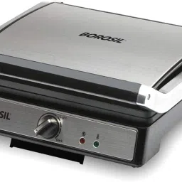 Present super jumbo grill 180 degree angle openable plate make up to 4 jumbo bread size sandwiches at the same time Grill-7