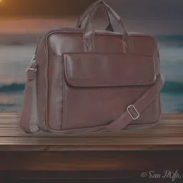 Men & Women Brown Messenger Bag-image-94