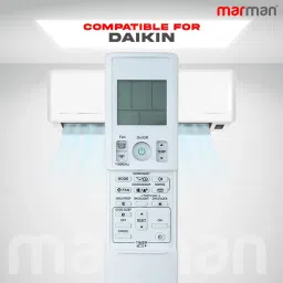 Marman Compatible with Daikin AC Remote Control Model 169A Suitable for 1 | 1.5 | 2 Ton Split and Window AC - Match Remote Key by Key with Existing Daikin Air Conditioner Remote Controller image 3