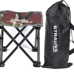 Folding & Portable Camping Chair | 4 Legged Hiking, Beach Stool, Picnic Chair-image-79