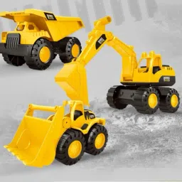 2 in 1 Dumper and Bulldozer Construction Truck-21