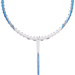 Feather Weight 55 (58grams, World's Lightest) | Made with 40T Japanese Graphite White Unstrung Badminton Racquet-28