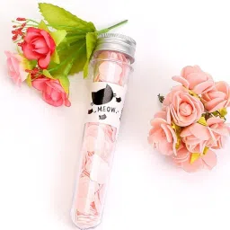 Paper Soap Clean Soft Bath For Travel in flower Design Shape Bottle Pack of-image-0