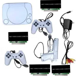COUNTACH 8bit 4 cassettes with 8bit TV video Classic game console in-built MORE games NA GB with 30 to 40 games in built ,with 1 cassette-40