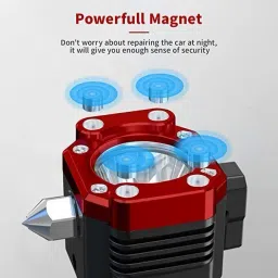 Kesig Rechargeable Torch Flashlight,Long Distance Beam Range Car Rescue Torch Ceiling Lamp image 3