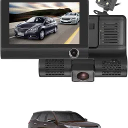 170 Degree/3 Lens G-Sensor 4Inch 3 Way DVR Video Recorder For Car Black LCD-image-50