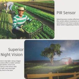 CP PLUS CP-V44G 4G Sim Card with 10400mAh (4 x 2600mAh) In Built Battery 4MP Bullet Security Camera image 5