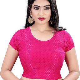 pt priyanka textiles Round Neck Women Blouse-picture-15