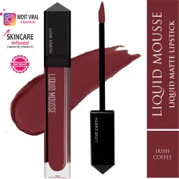 Liquid Mousse Lipstick - Irish Coffee Matte Finish, Lasts Up to 12 hours-0