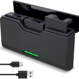 Power Smart 3-Channel USB Charger for GoPro Hero 11/10/9/8/7/6/5 Battery with Type-C CordCamera Battery Charger-picture-24