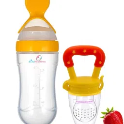 TinybloomFDB-Feeding-utensil4035 - Silicon Food Container & Nipple, Food Grade Plastic Caps-image-5
