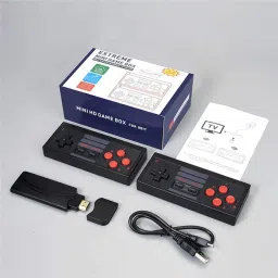 HG WORLD Retro Extreme Mini Game Box Dual Wireless video games for tv with Plug & Play gaming consoles for tv video game handheld 1 GB with HDMI Output, Video Game Hand tv With TV Game Set, Best Gift for All Ages, 500+ Games-4