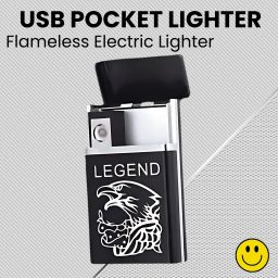 USB Rechargeable Lighters With Cigarette Case & Friendly Pocket Size LighterB38 USB Rechargeable Lighters With Cigarette Case & Friendly Pocket Size LighterB38 Pocket Lighter-97