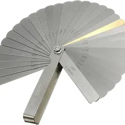 26 Blades Stainless Steel Feeler Gauge Set Imperial & Metric Measuring Marking Gauge-image-97