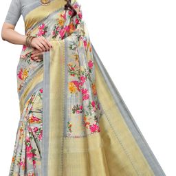Printed Assam Silk Art Silk Saree-image-89