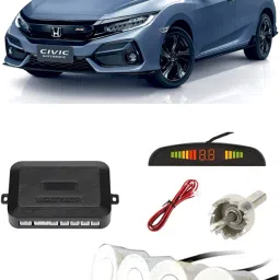 YB158 Silver Car Reverse Parking Sensor with LED Display 4 Sensor Y158 Parking Sensor-image-47